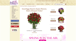 Desktop Screenshot of bellefioriflorist-onlinestore.com