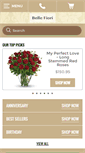 Mobile Screenshot of bellefioriflorist-onlinestore.com